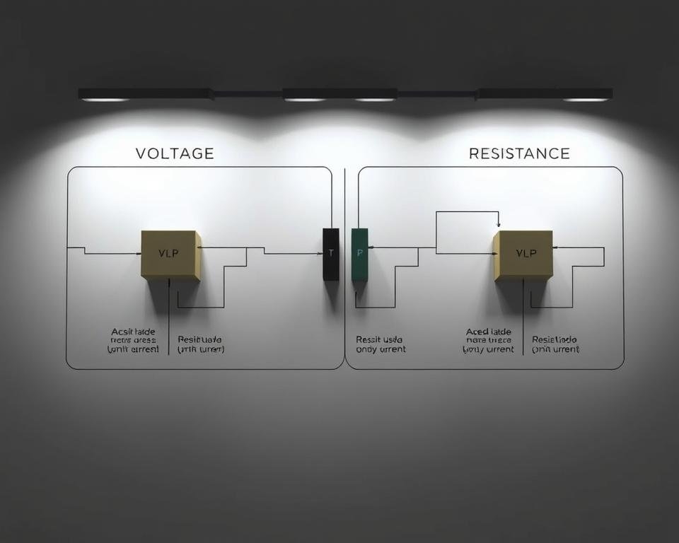 Diferencia entre voltaje corriente y resistencia