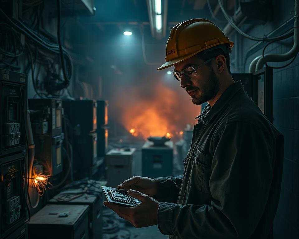 riesgos eléctricos en el trabajo